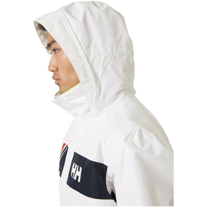 2024 Helly Hansen Chaqueta Newport Inshore 34290 Para Hombre - Blanca